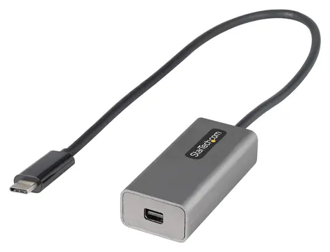 StarTech adaptér USB-C na Mini DisplayPort bílá / Adaptér / 4K rozlišení / Kabel 0,3 m