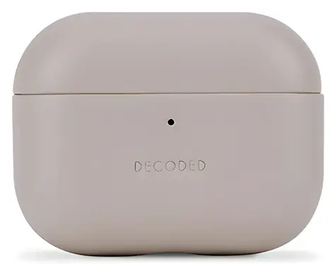 Decoded Leather AirCase béžová / Pouzdro / pro Apple AirPods Pro 3 / Kůže