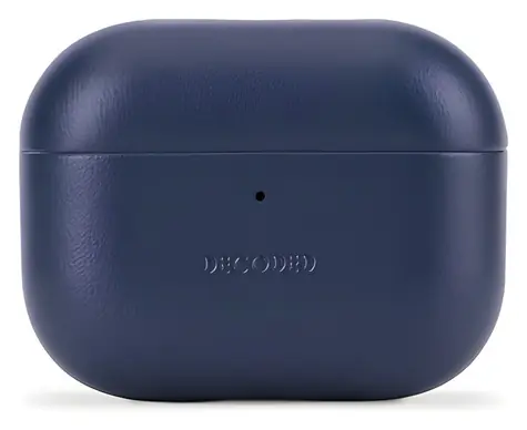 Decoded Leather AirCase tmavě modrá / Pouzdro / pro Apple AirPods Pro 3 / Kůže