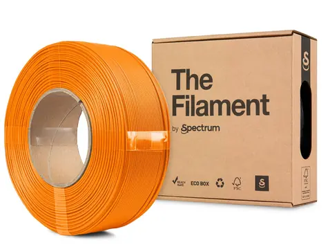 Spectrum The Filament ReFill PLA Lite oranžová / Filament / 1,75 mm / 1 kg