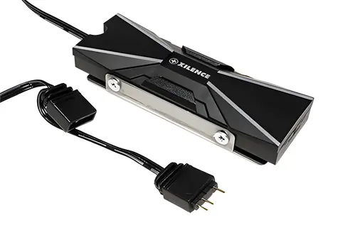 Xilence XC401 / Chladič M.2 SSD 2280 / pasivní / ARGB 5V 3pin