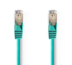 Nedis Patch kabel CAT5e zelená / SF/UTP / RJ45-RJ45 / 3 m