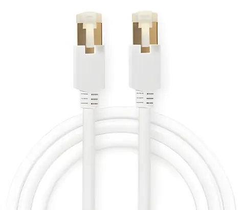 Nedis CAT6 F/UTP 5m bílá / Patch kabel / RJ45 - RJ45 / LSZH