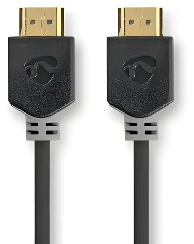 Nedis Ultra High Speed HDMI 1 m antracitová / Kabel HDMI / 8K 60 Hz / 48 Gbps