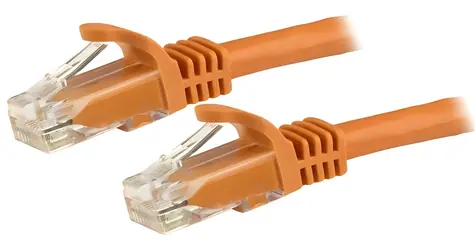 StarTech oranžová / Patch kabel / Cat6 / UTP / 5 m / PoE