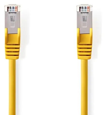 Nedis SFTP CAT5e 20 m žlutý / Patch kabel / RJ45-RJ45