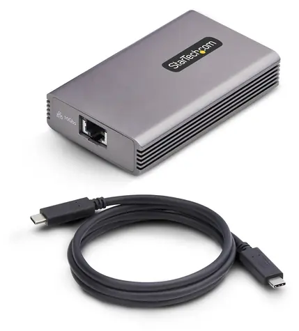 StarTech adaptér USB4 na Ethernet / Adaptér / RJ-45 / USB4 40 Gbps / kabel 0,5 m