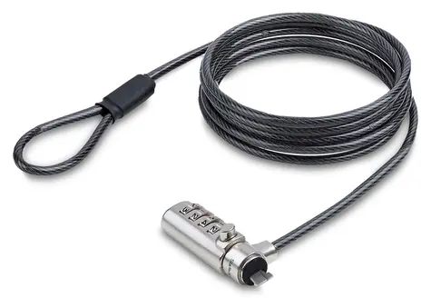 StarTech K-Slot / Lankový zámek / kombinace / 1,5 m