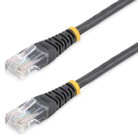 StarTech CAT5e černá / Síťový kabel / UTP / RJ-45 / 15 m / PoE