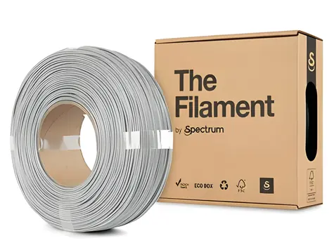 The Filament ReFill šedá / Tisková struna / PETG / 1,75 mm / 1 kg