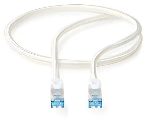 Nedis CAT6a 2m stříbrná / Patch kabel / S/FTP / RJ45-RJ45 / opletený