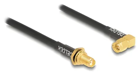 Delock / Anténní kabel / SMA samec – SMA samec / RG-58 / 30 cm