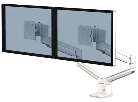 Fellowes TALLO bílá / Držák monitoru / 2 ramena vedle sebe / do 40