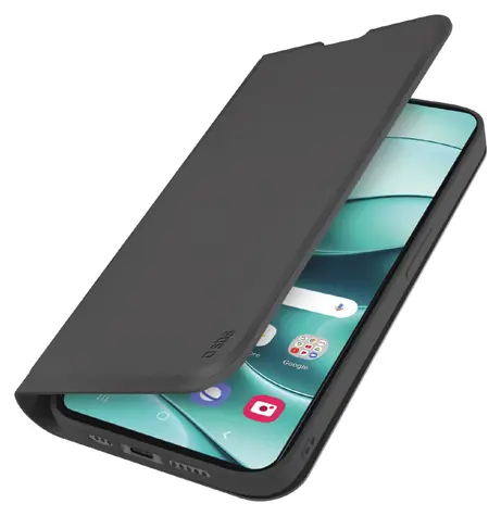 SBS Book Wallet Smooth černá / Pouzdro / Xiaomi Redmi Note 14 5G
