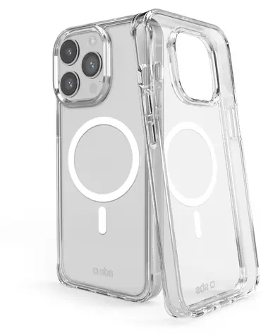 SBS Light Mag pro iPhone 16 Pro transparentní / Pouzdro s MagSafe