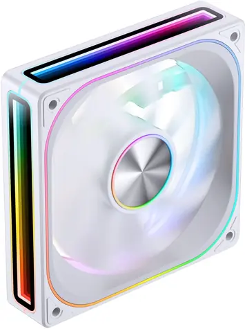 Jonsbo ZA-120 bílá / Ventilátor / 120 mm / PWM / ARGB