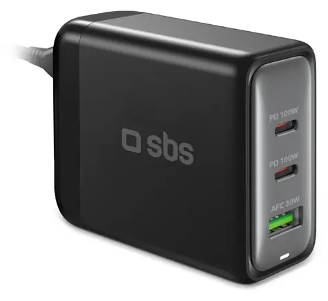SBS GaN 100W černá / Nabíjecí stanice / PD