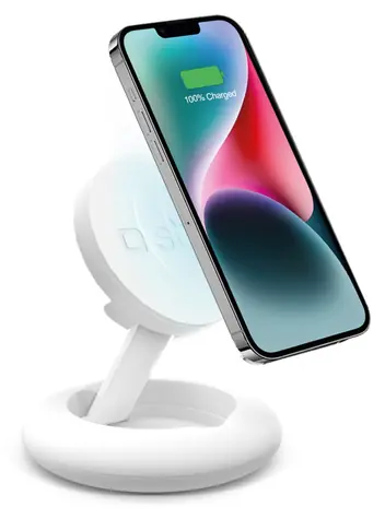 SBS bílá / Bezdrátová nabíjecí stanice / MagSafe / 10 W / USB-C
