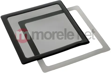 DEMCiflex 120mm černá/bílá / Prachový filtr / Magnetický / Čtvercový