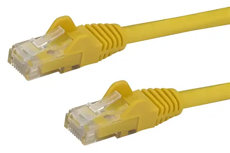 StarTech žlutá / Patch kabel UTP CAT6 / 1 m / RJ-45 / PoE