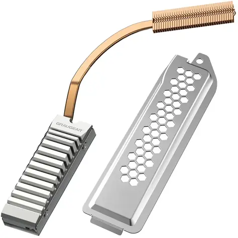 Graugear Heatpipe chladič s krytem pro PS5 / Chladič / pro M.2 NVMe SSD