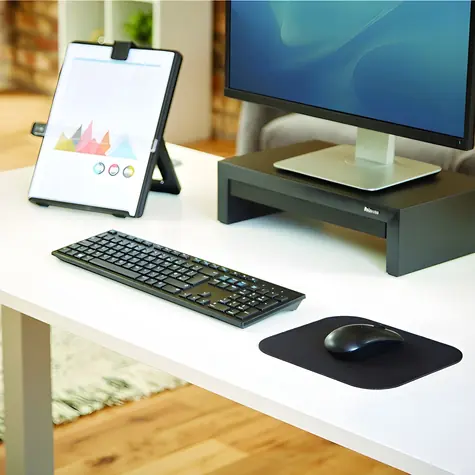 Fellowes Basic černá / Podložka pod myš / 230x190 mm / Polyester