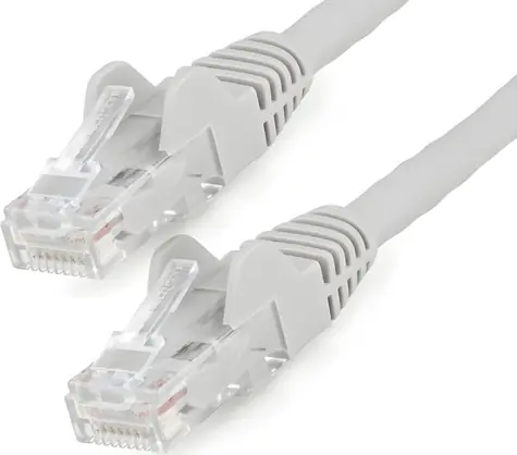 StarTech šedá / Síťový kabel / CAT6 / UTP / 10 m / RJ-45 / PoE / LSZH