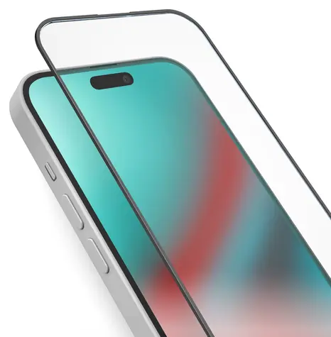 SBS pro Apple iPhone 15 Plus černá / Tvrzené sklo / Full Cover