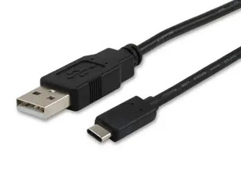 Equip USB-C - USB-A černý / Kabel / USB 2.0 / 480 Mbit/s / 1 m