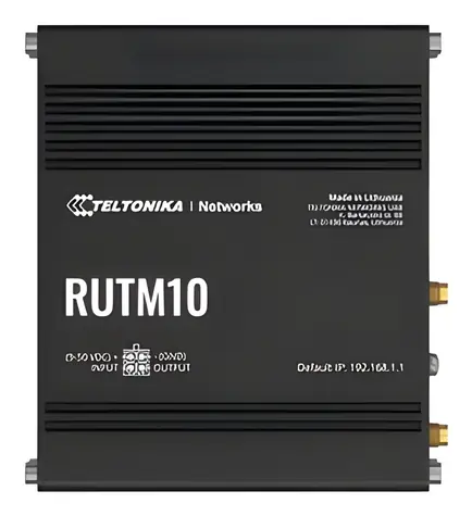 Teltonika RUTM10 / Router industriální / LAN & Wi-Fi / 802.11ac / 867Mbps / (2.4 GHz & 5 GHz)