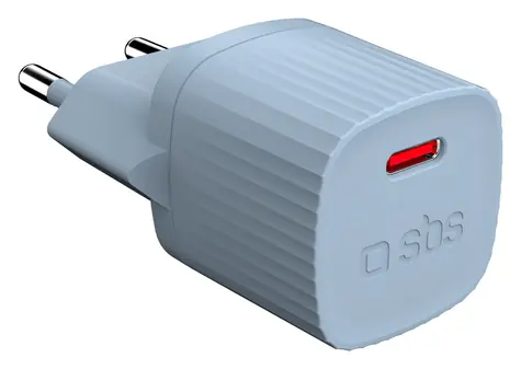 SBS světle zelená / Cestovní adaptér / USB-C / 25 W / PD