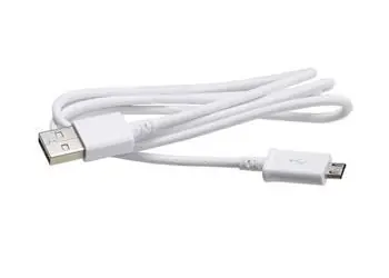 Samsung ECB-DU4AWE bílá / Datový kabel / microUSB / 1 m
