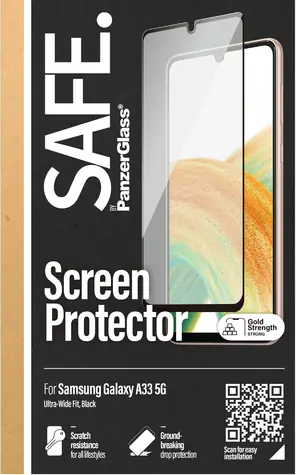 PanzerGlass Case Friendly černá / Tvrzené sklo / pro Samsung Galaxy A33 5G