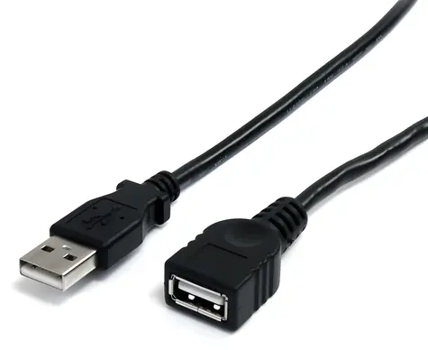 StarTech USBEXTAA10BK černá / Prodlužovací kabel USB 2.0 / A-A / 3 m