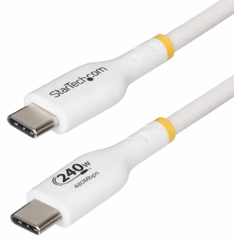 StarTech napájecí kabel USB-C / USB-C (M) na USB-C (M) / 240W / USB 2.0 / 3m