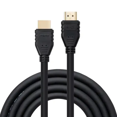 Lindy černá / HDMI kabel flexibilní / 3 m / 4K 60Hz / High Speed / záruka 10 let
