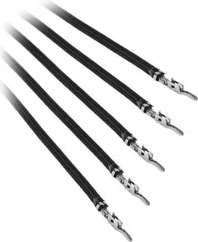 BitFenix Alchemy 2.0 černá / Sada prodlužovacích kabelů PSU / 5x 20 cm