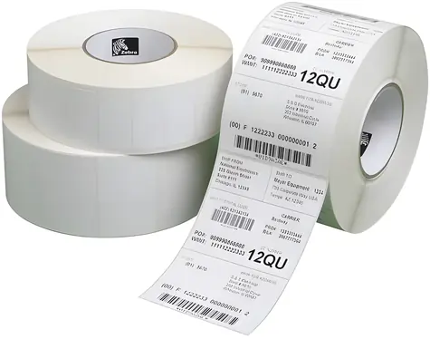 Zebra Z-Perform 1000T / Papírová etiketa / termotransfer / 32 x 25 mm / jádro 76 mm / trvalé lepidlo