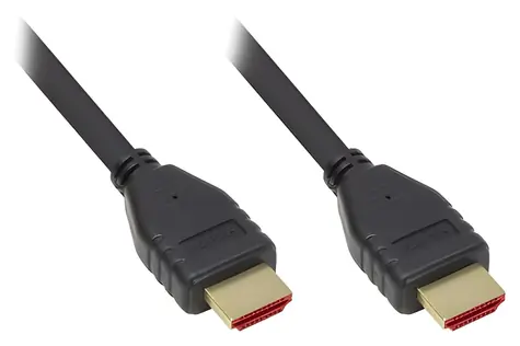 Good Connections HDMI 2.1 - 0,5m černá / Propojovací kabel / HDMI-HDMI / pozlacené konektory / 38,4 Gbit/s