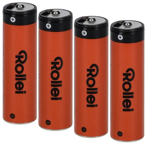 Rollei AA / Nabíjecí baterie / USB-C nabíjení / 4 ks v balení