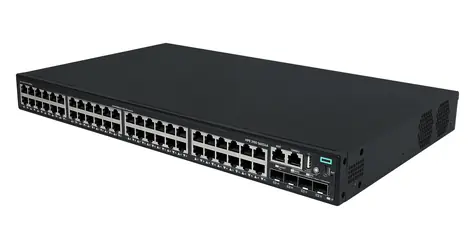 HPE 2150-48G-PoE+ (770W) / Switch / 48x Gigabit RJ45 PoE+ portů / 4x SFP+ 1G/10G portů / L3 Managed
