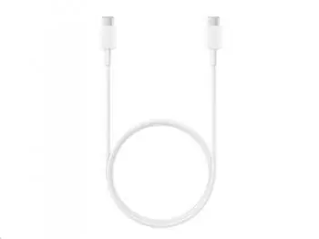Samsung EP-DN975BWE bílá / Datový kabel / USB-C - USB-C / 1m / 5A