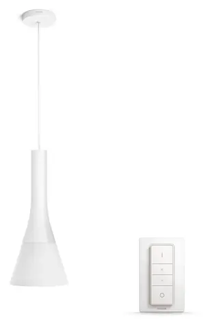 Philips Hue Explore 6W bílá / LED závěsné svítidlo / 806lm / 2200-6500K / IP20 / + ovladač