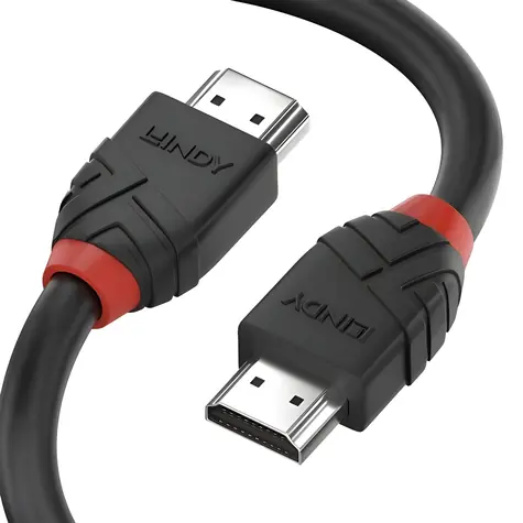 Lindy HDMI 0,5 m černá / HDMI kabel / 4K 60Hz / High Speed / LSZH