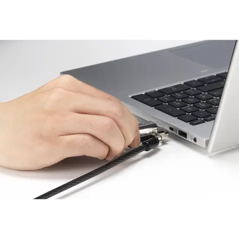 Kensington Universal 3v1 2.0 / Zámek pro notebook / klíčový / kabel 1,8 m