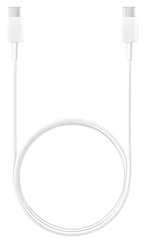 Samsung EP-DG980BWE bílá / Datový kabel / USB-C - USB-C / 3A / 1m