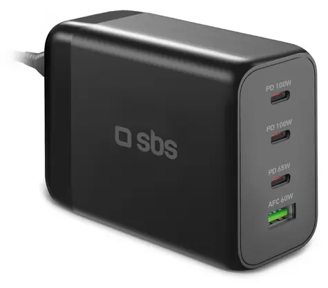 SBS 200W GaN černá / Nabíjecí stanice / USB-C / PD