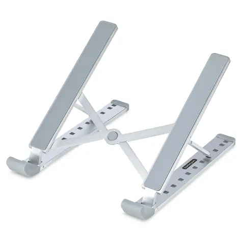 StarTech Foldable Riser / Stojan na notebook / Skládací / Výškově nastavitelný / Hliníkový / Nosnost 10 kg