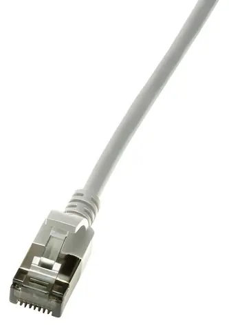 LogiLink CAT6 U/FTP Slim šedá / Patch kabel / RJ-45 / 0,5 m