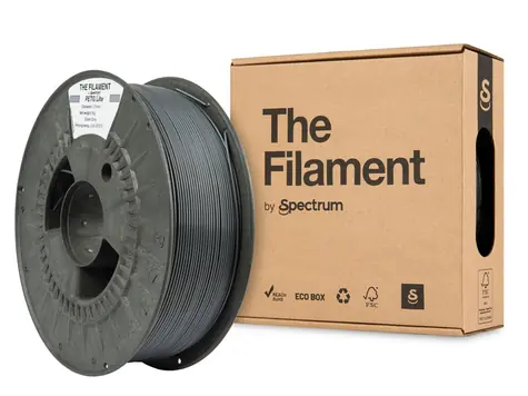 Spectrum The Filament PETG Lite šedá / Tisková struna / PETG / 1,75 mm / 1 kg